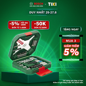Bộ Mũi Khoan Và Vặn Vít X-Line 34 Chi Tiết Bosch 2607010608