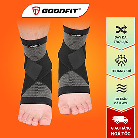 Băng bảo vệ cổ chân thể thao đàn hồi GoodFit GF614A