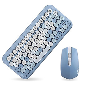 Bàn phím Mofii Honey Combo Chuột không dây 2.4G Màu hỗn hợp 83 Phím