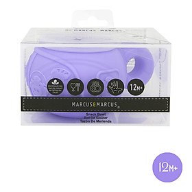 Hũ đựng bánh ăn dặm silicon chống đổ cho bé Marcus & Marcus, từ 12 tháng