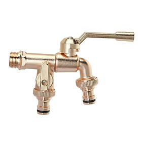 Outdoor Garden Faucet Anti Frost Irrigation Hose Bibb for Lawn Watering Home