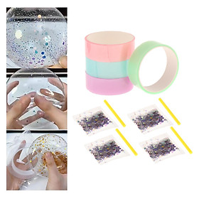 4 Pieces  Sticky Tape for Kids Adults Pinch Toy Classroom DIY Craft
