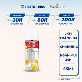 Lăn Khử Mùi Trắng Da Enchanteur Charming 65ml 0 1012040