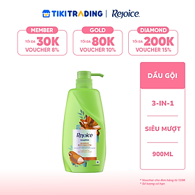 Dầu Gội Rejoice Siêu Mượt - 900ML