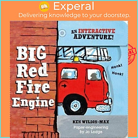 Sách - The Big Red Fire Engine by Ken Wilson-Max (UK edition, hardcover)