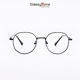 Gọng kính cận, Mắt kính giả cận kim loại Form Unisex Nam Nữ Anselm - GlassyZone