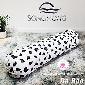 Mua Ruột gối bông gòn tinh khiết báo trắng sang trọng kích thước 45x65cm
