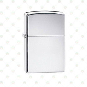 Mua Bật Lửa Quẹt Cổ Điển Bật Mở Nắp Loại Bình Dân - KhoNCC Hàng Chính Hãng - KPD-BLZip911 (Màu Trắng Trơn Bạc)