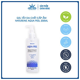 Natureine AQUA PEEL Moisture Peeling Gel - Chai 200ml - Gel tẩy tế bào da chết, cấp ẩm Nhật Bản - Chính Hãng