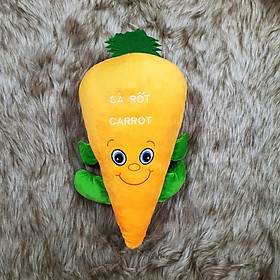 Gối nhồi bông hình quả carrot cho bé size 40cm