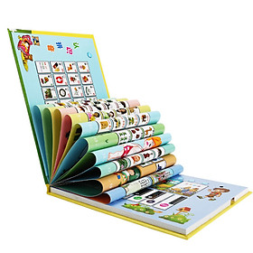 Cat Bayer smart point reading upgrade USB rechargeable Chinese and English electronic point reading children's educational toys learning machine early education story machine sound point reading machine 0-3-6 years old