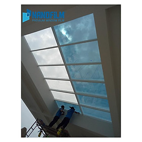 Mua phim cách nhiệt cửa sổ màu xanh dương
