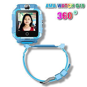 Đồng Hồ Thông Minh AMA Q19 Camera Kép Xoay 360 Chống thấm nước Chuẩn IP 67 Hàng chính hãng