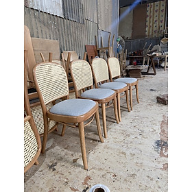 Mua Các loại ghế gỗ kết hợp mây dùng cho quán cafe  nhà hàng  khách sạn  resort ...