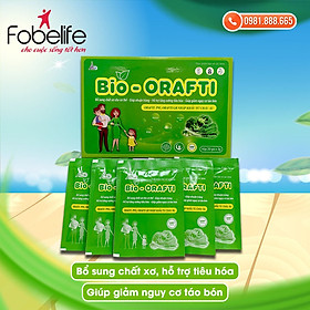 Gói cốm bổ sung chất xơ, hỗ trợ tiêu hóa, giúp giảm táo bón BIO- ORAFTI- hộp/ 20 gói