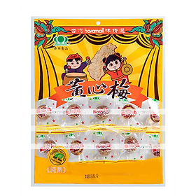 Kẹo Mút Trái Cây HOKI Đài Loan Sheng Tian Malt Candy Plum Taiwan - Mạch Nha Xí Muội