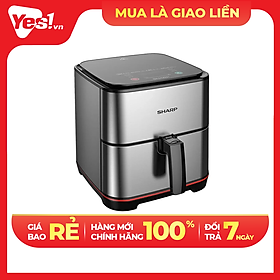 Mua Nồi chiên không dầu Sharp KF-AF70EV-ST 7 lít - Hàng Chính Hãng - Chỉ Giao Hồ Chí Minh