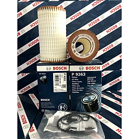 Lọc nhớt Bosch P9263 - Mercedes S400, S450, S500 (W221); E300, E350 (W212); C230, C280, C300, C350 (W204); GLK 300, GLK 350 (X204), Sprinter 2014