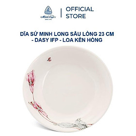 Mua Dĩa sứ Minh Long sâu lòng 23 cm - Dasy IFP - Loa Kèn Hồng