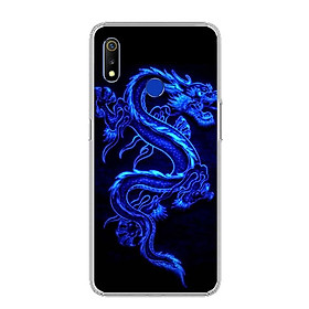 Ốp lưng cho Realme 3 - 0270 DRADON02 - Silicone dẻo - Hàng Chính Hãng