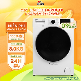 Mua Máy giặt Beko Inverter 8 kg WCV10649XWST - Hàng Chính Hãng - Chỉ Giao HCM