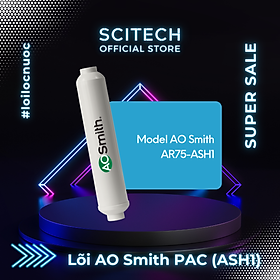 Mua Bộ lõi máy lọc nước AO Smith AR75-ASH1 kèm co nối Scitech cho lõi nối nhanh - Hàng chính hãng