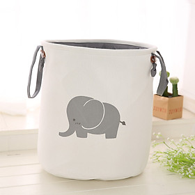 Mua Giỏ đựng quần áo  đồ chơi cho bé hình thú 36x38cm - Giao hình ngẫu nhiên