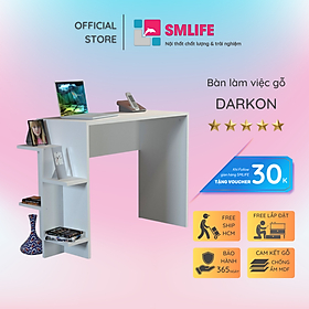 Mua Bàn Học Tại Nhà Hiện Đại Thiết Kế Tiện Dụng SMLIFE Darkon