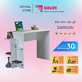 Bàn Học Tại Nhà Hiện Đại Thiết Kế Tiện Dụng SMLIFE Darkon