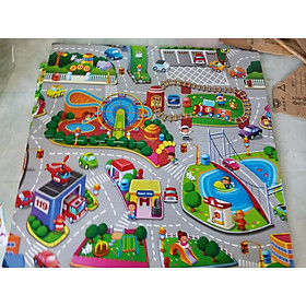 Thảm xốp học an toàn giao thông cho bé