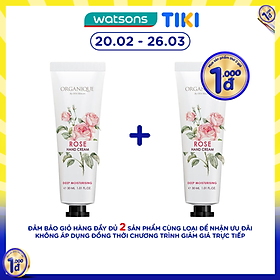 Kem Dưỡng Tay Organique Hoa Hồng Rose Hand Cream 30ml