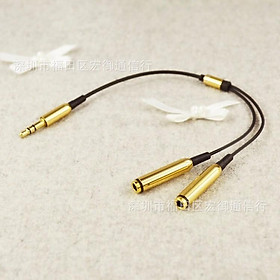 DÂY CHIA TỪ 1 RA 2 LỖ CẮM TAI NGHE 3.5mm