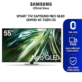 Smart Tivi Samsung Neo QLED QN90D 4K Tizen OS - Hàng chính hãng