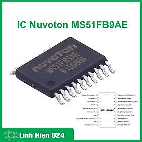 Mua IC Nuvoton MS51FB9AE dải điện áp 2.4-5.5V