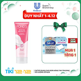 Sữa Rửa Mặt Làm Sáng Da Pond's White Beauty (100g)