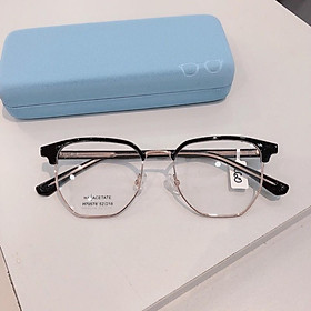 Gọng kính nhựa Acetate viền kim loại (70578)