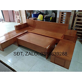 Mua Bộ bàn ghế gốc lớn gỗ sồi giá thật