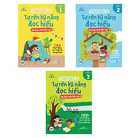Combo Tự Rèn Kỹ Năng Đọc Hiểu Cho Học Sinh Tiểu Học Trọn Bộ 3 Tập
