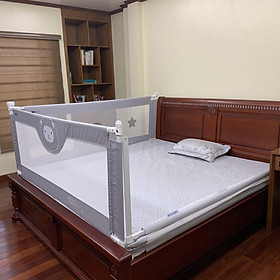 Thanh chắn giường Umoo, khung chắc chắn cho bé ngủ và chơi an toàn (Giá 1 thanh)