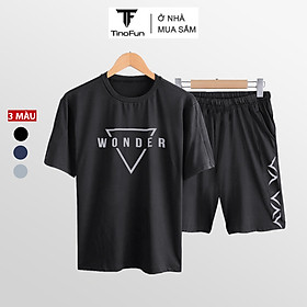 Bộ Quần Áo thể thao nam đẹp mã TT19 dáng Áo thun nam, Quần short nam co giãn mùa hè phong cách Hàn Quốc