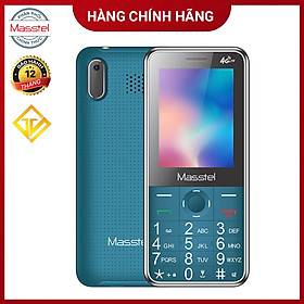 Điện thoại Masstel IZI 50 4G , Pin 1700 mah - Hàng chính hãng - Xanh Lam