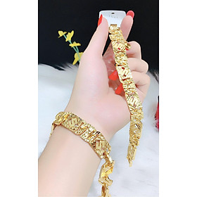 Lắc Tay Nữ Mạ Vàng 18K ( 01 Chiếc ) 0710602190 -  Mang Đi Chơi, Đi Tiệc Rất Đẹp - Tặng Kèm Hộp Trang Sức