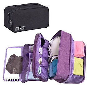 Túi Đựng Đồ Lót, Áo Ngực, Quần Lót, Khăn, Phụ Kiện Du Lịch Chống Nước FALDO