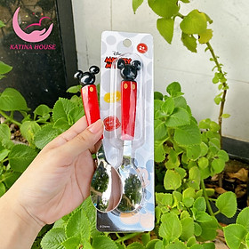 Muỗng tập ăn cho bé họa tiết 3D siêu ngộ nghĩnh đáng yêu