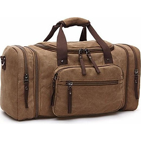 Casual Outdoor Travel Bag Unisex Canvas Large Capacity Duffle Bag