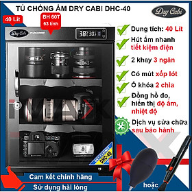 Mua TỦ CHỐNG ẨM DRY CABI DÀNH CHO DHC40  40 LÍT - HÀNG CHÍNH HÃNG