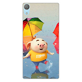 Ốp lưng dẻo cho điện thoại Sony XA1 Plus_ Pig 23