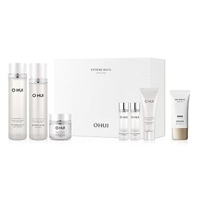 Bộ dưỡng trắng sáng da OHUI Extreme White 3pcs set