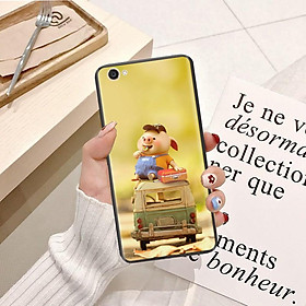 Ốp lưng điện thoại ViVo V9 Youth Viền dẻo TPU hình Heo Con Dễ Thương - Hàng nhập khẩu