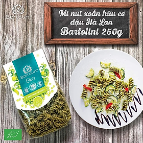 MÌ NUI XOẮN HỮU CƠ ĐẬU HÀ LAN BARTOLINI 250G